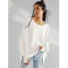 Sports base shirt knitted shirt long sleeved top